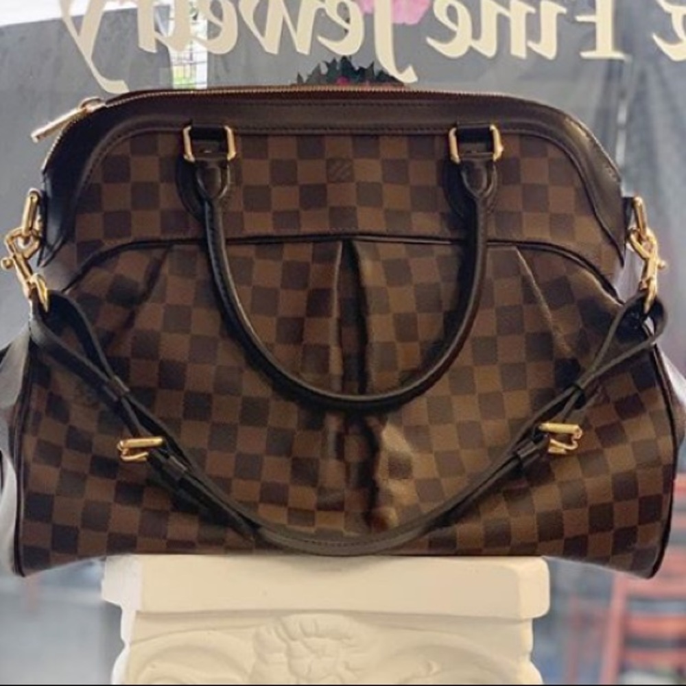 LV Trevor Ebene Damier shoulder bag